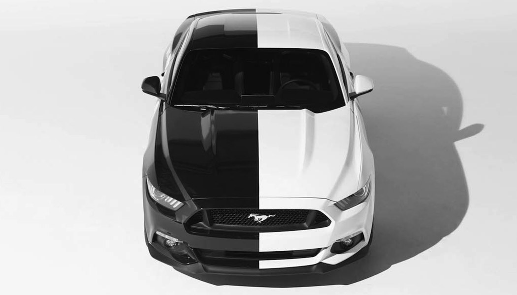 Ford Mustang et Art Car #lecurieFordMustang