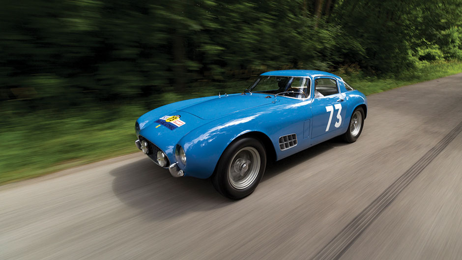 1956 Ferrari 250 GT Berlinetta Competizione 'Tour de France' by Scaglietti. Sold for $13,200,000.