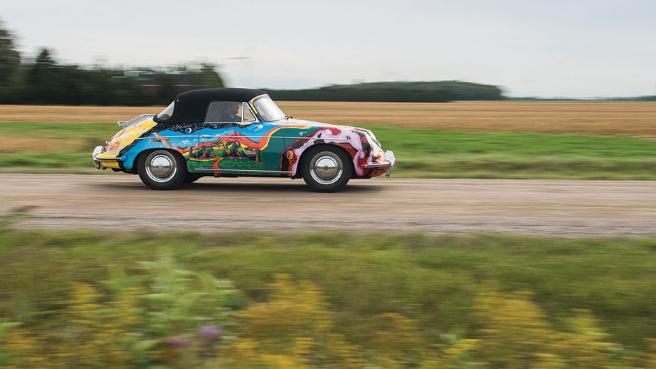 1964 Porsche 356SC Cabriolet. Sold for $1,760,000.