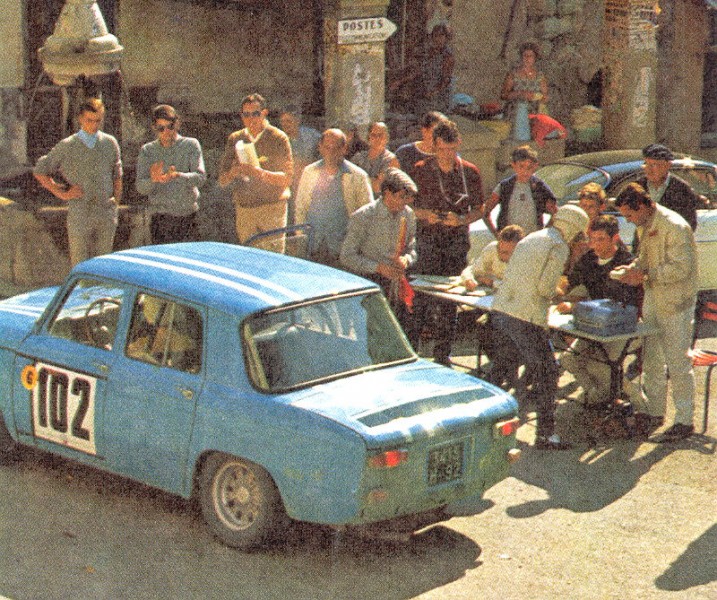 Coupe des Alpes 1967 - Renault 8 Gordini