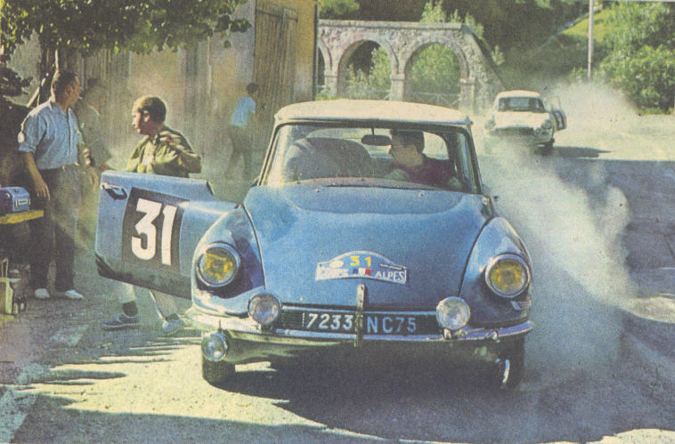 Coupe des Alpes - Citroen DS