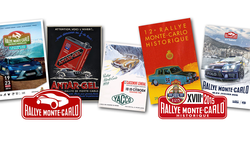 L’affiche du Rallye Monte-Carlo