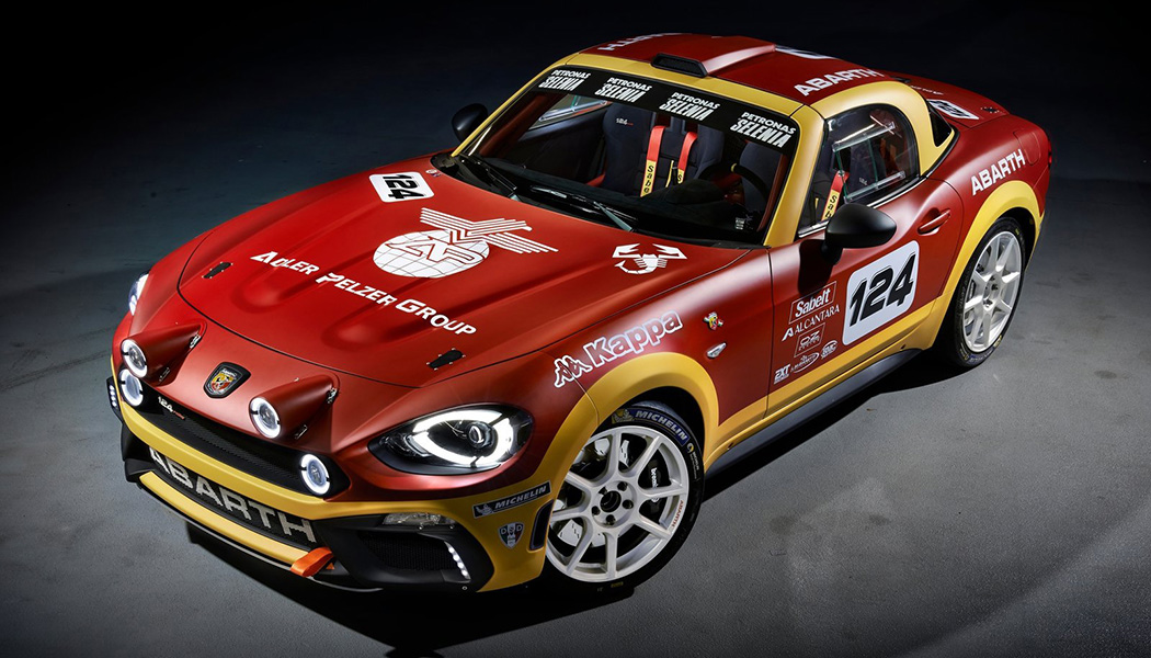 Abarth 124 rally : Fiat de retour à la compétition