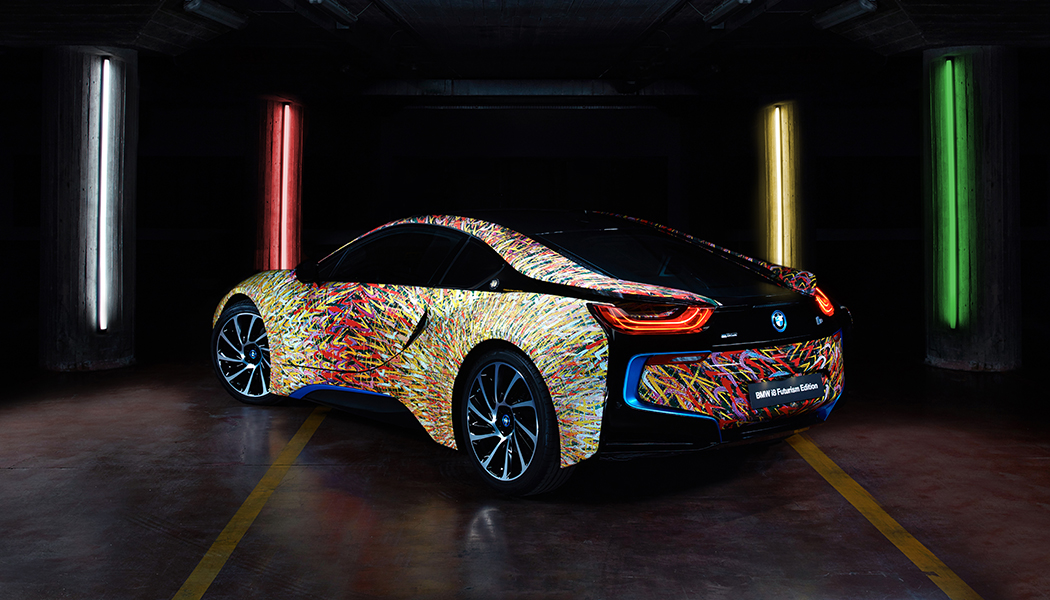 BMW Italia et Garage Italia Customs créent la première i8 Art Car