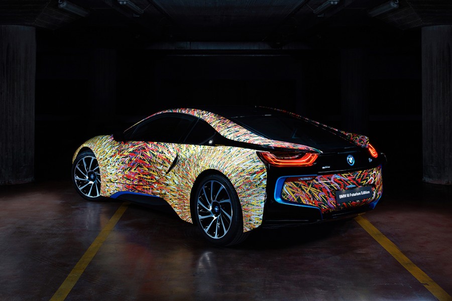 W Italia BMW i8 Giacomo Balla Garage Italia Customs BMW art car 03