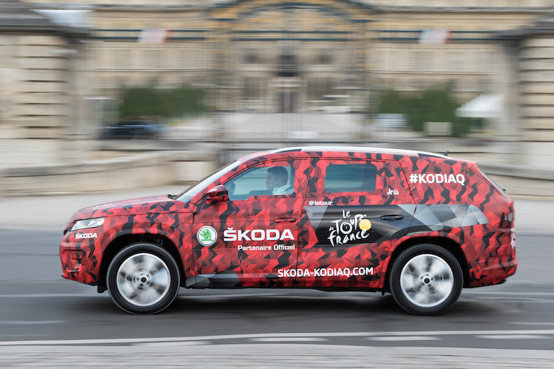 Skoda Kodiaq Tour de France 2016 Paris Champs Elysees - 10
