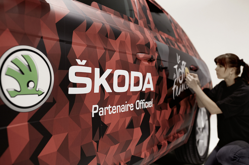 Skoda Kodiaq Tour de France 2016 Paris Champs Elysees - 2