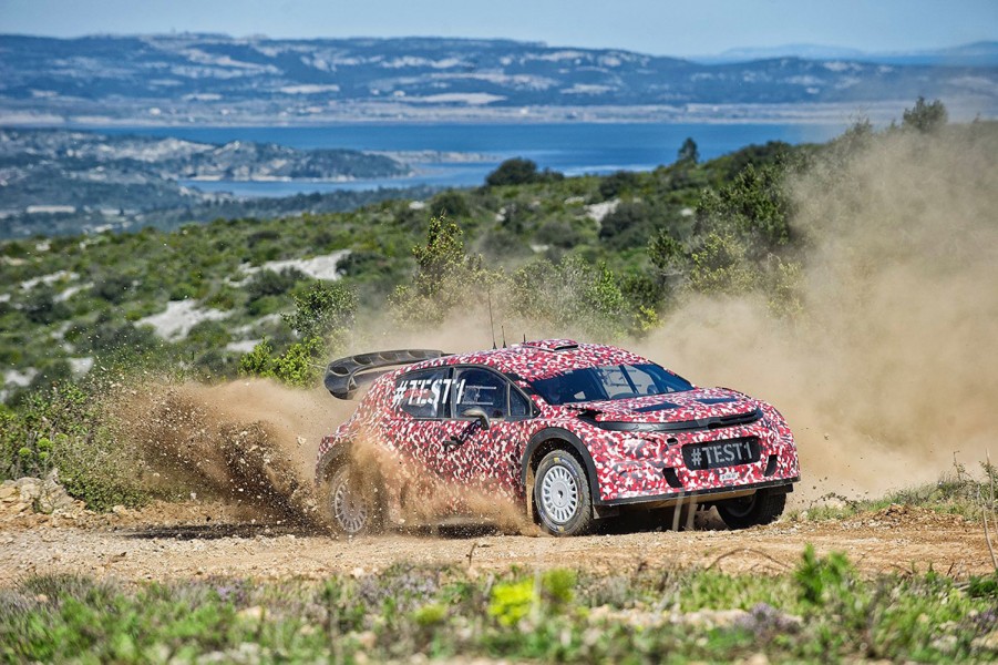 Test1 Test2 Test3 Citroën Racing C3 WRC 2017 - test1
