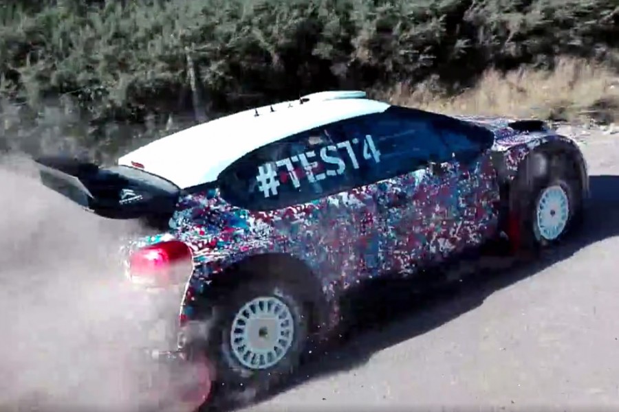 Test1 Test2 Test3 Citroën Racing C3 WRC 2017 - test4