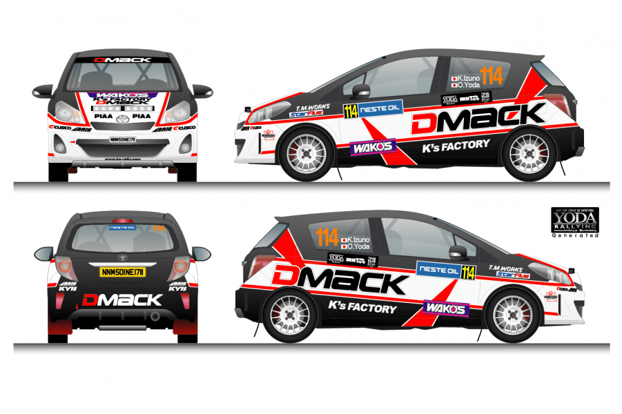 The zero car - WRC Toyota Yaris - 12