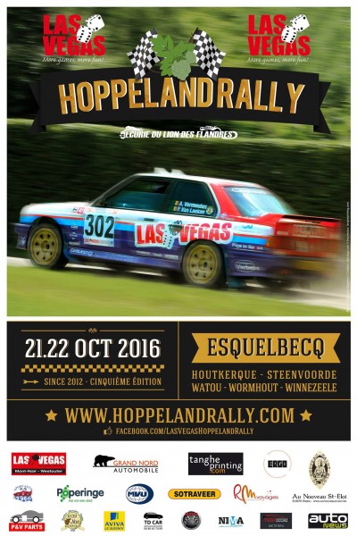 Affiche du Hoppeland Rally 2017