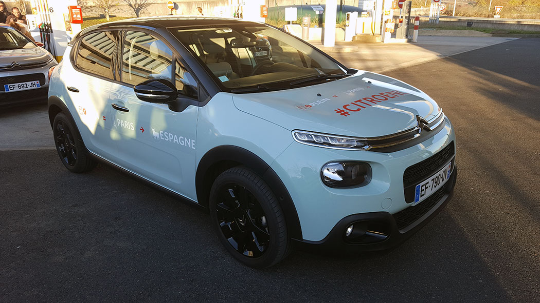 Essai : un plein en Citroën C3