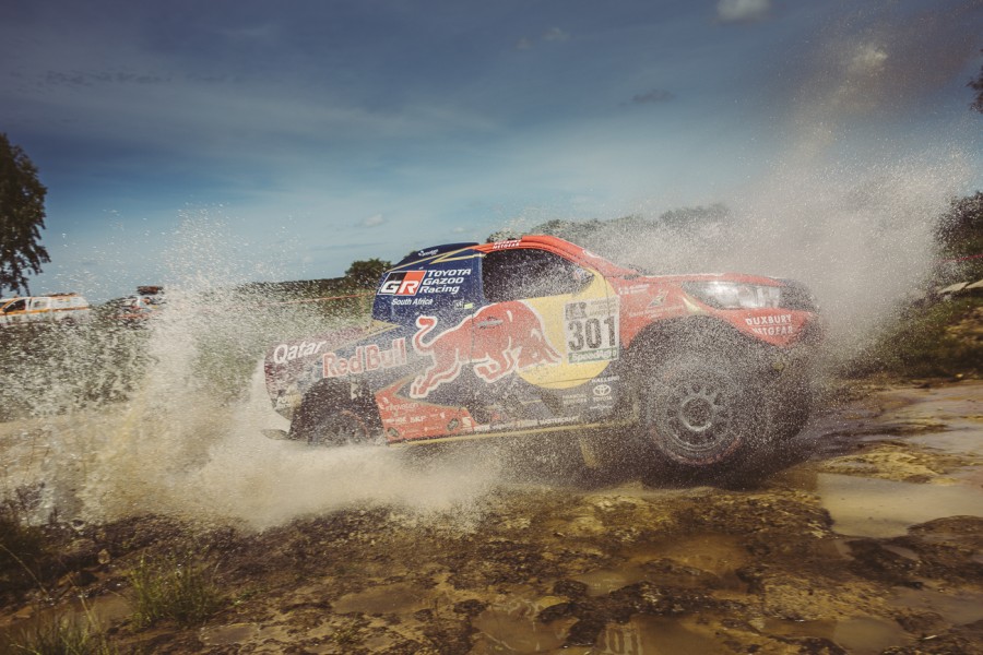 Nasser Al Attiyah (QAT) of Toyota Gazoo Racing SA races during stage 1 of Rally Dakar 2017 from Asuncion, Paraguay to Resistencia, Argentina on January 2, 2017.