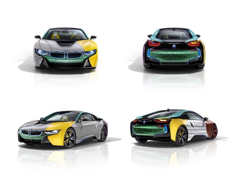 Garage Italia Customs Memphis Design BMW i3 BMW i8 Art Car - 20