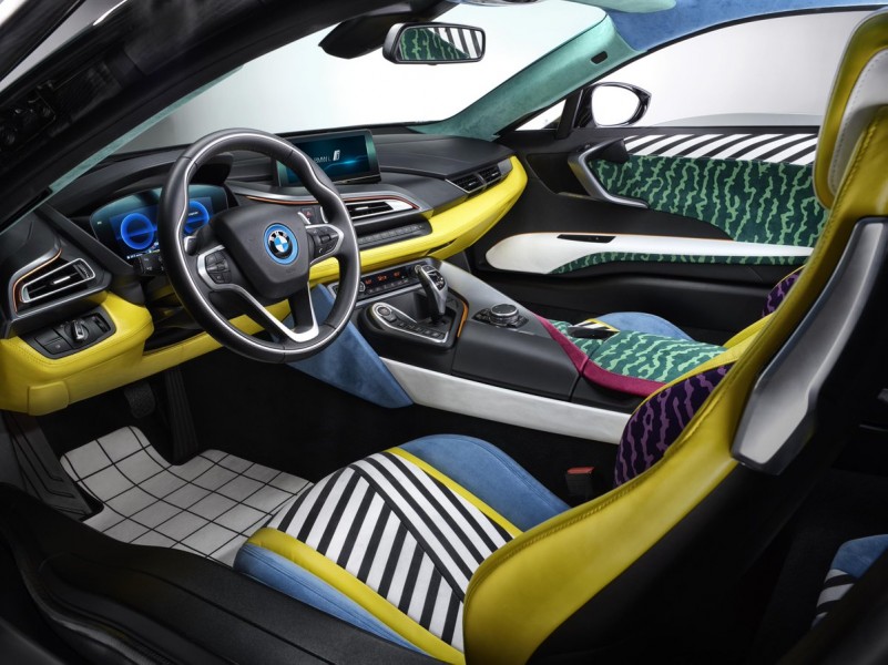 Garage Italia Customs Memphis Design BMW i3 BMW i8 Art Car - 22