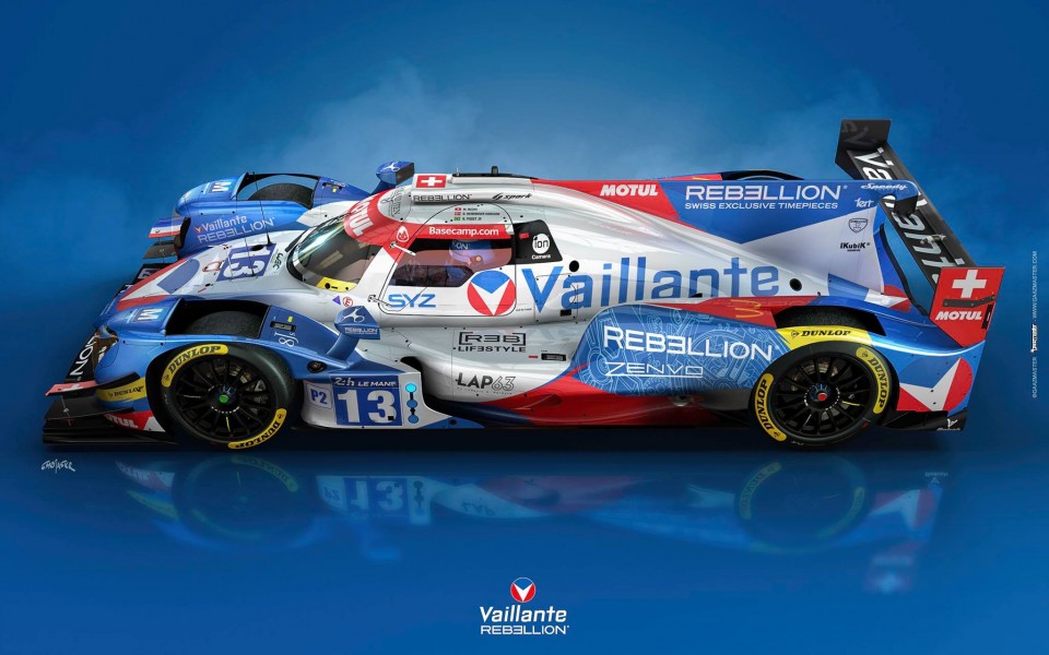 Rebellion Vaillante LMP2 13 - LMP2 Piquet Jr Beche Heinemeier Hansson