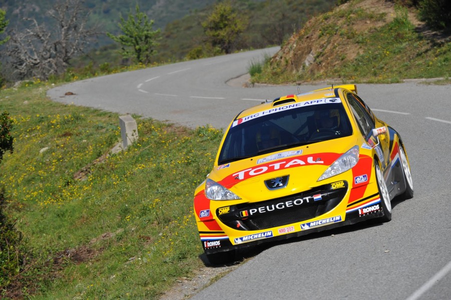 Tour de Corse 2011 - Thierry Neuville Nicolas Gilsoul Peugeot 207 S2000