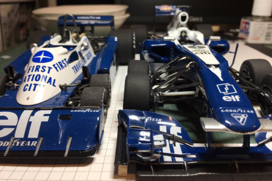 Tyrrell P34 6 roues 2017 : un travail d'orfèvre