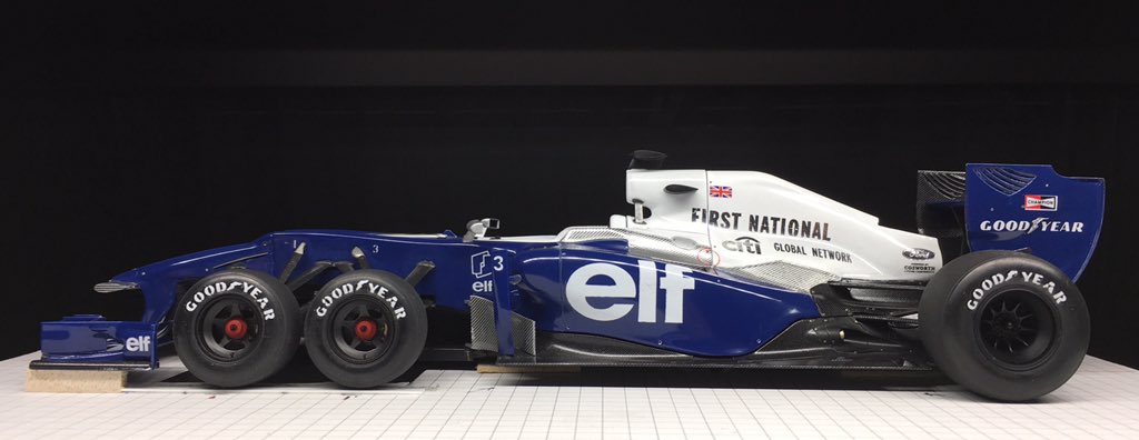 Tyrrell P34 6 roues 2017 : un travail d'orfèvre