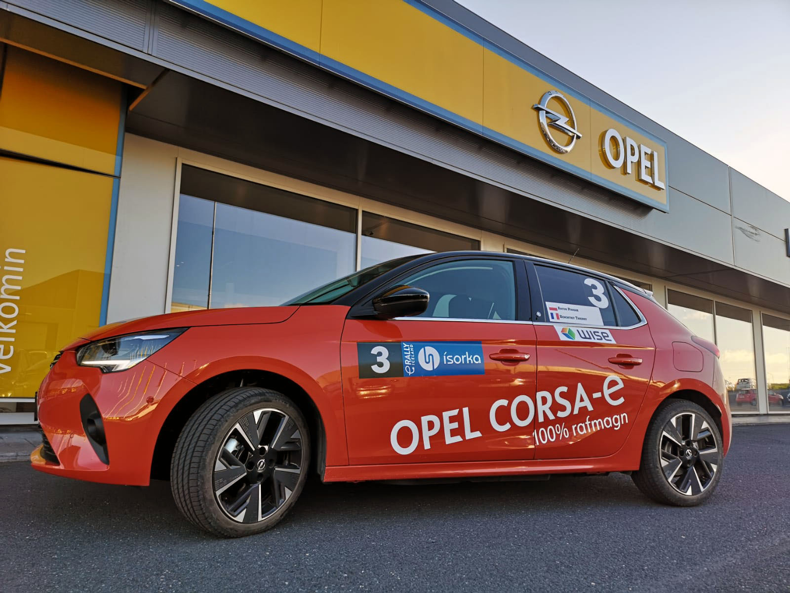 L’Opel Corsa-e en tête du Championnat E-Rallye FIA !