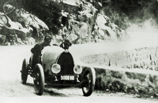 Cent ans après la première victoire de Bugatti à La Turbie