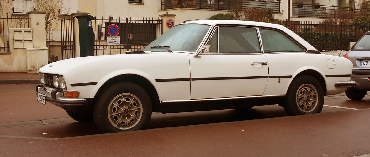 Vu : Peugeot 504 Coupé