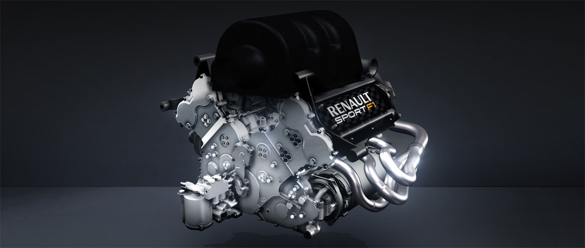 Renault Sport F1 montre son V6 1,6 litre version 2014