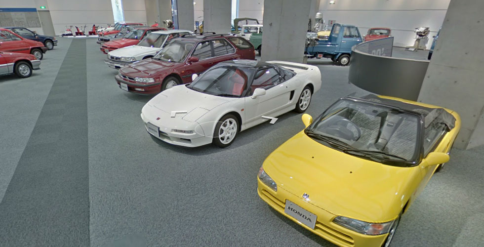 Visitez le Honda Collection Hall grâce à Street View