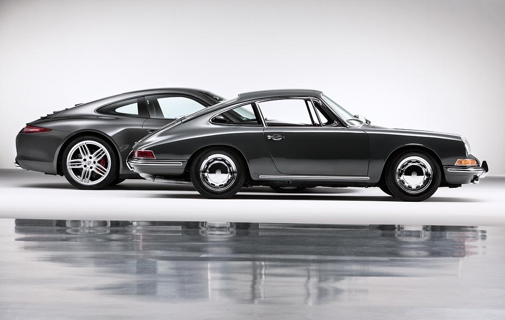 Infographie : 50 ans de Porsche 911