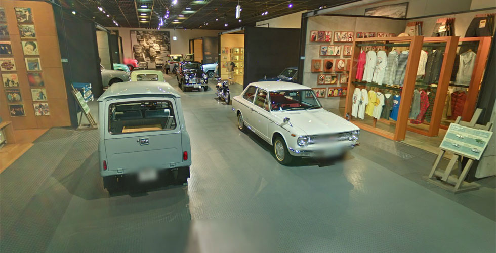 Visitez le Toyota Automobile Museum grâce à Street View