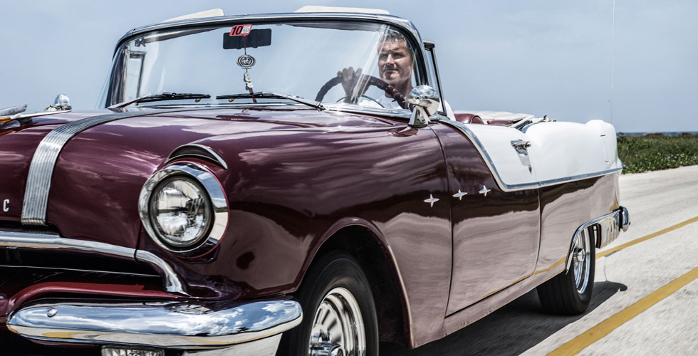 Photos : Le road-trip de David Coulthard à Cuba