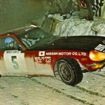 1972 : la Nissan 240Z sur le podium du Rallye Monte-Carlo