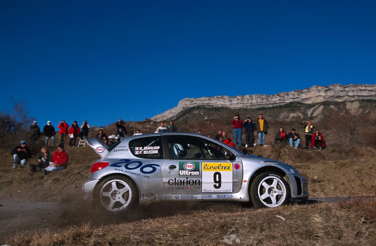 Rallye Monte-Carlo 2000 : la Peugeot 206 WRC avait pris froid