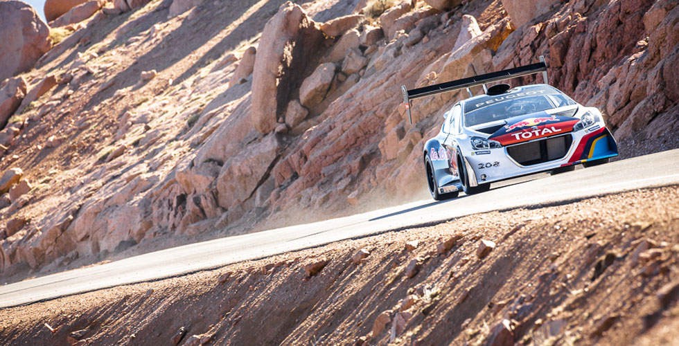 Photos : Sébastien Loeb à Pikes Peak