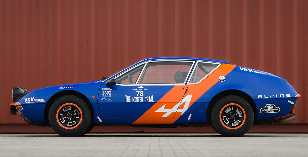 Nouvelles couleurs pour une Alpine A310