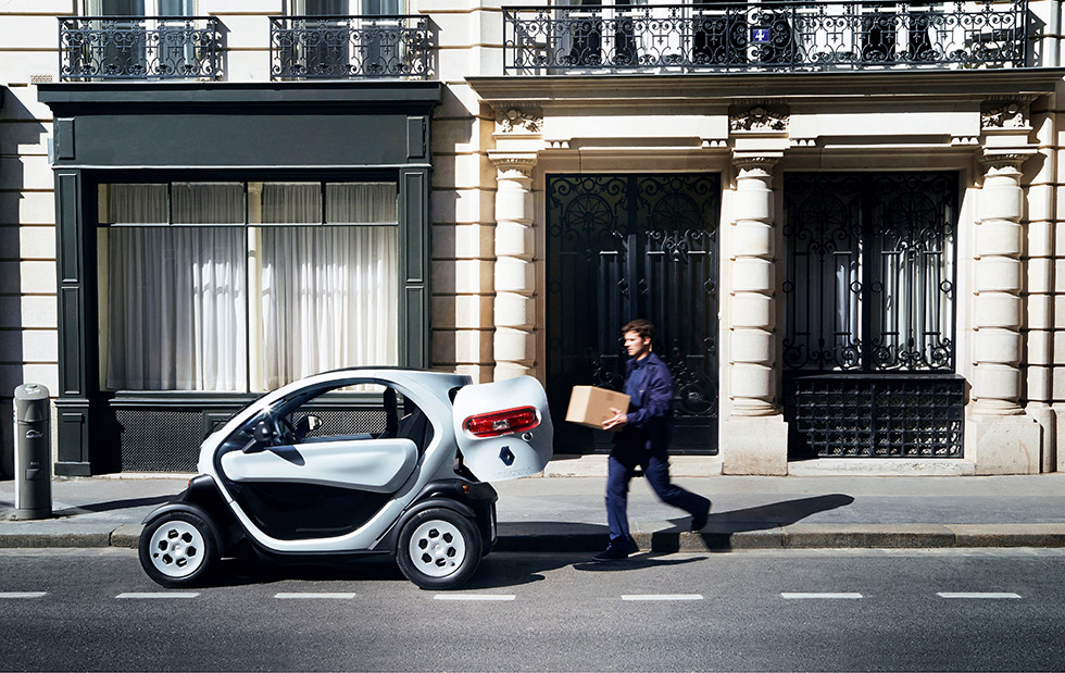 Renault Twizy Cargo : on y charge quoi ?