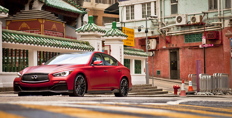 Découverte : Infiniti Q50 Eau Rouge