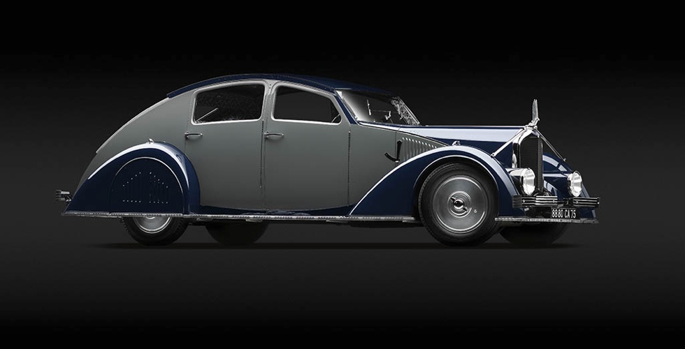 Concept Car : Voisin C-25 Aérodyne