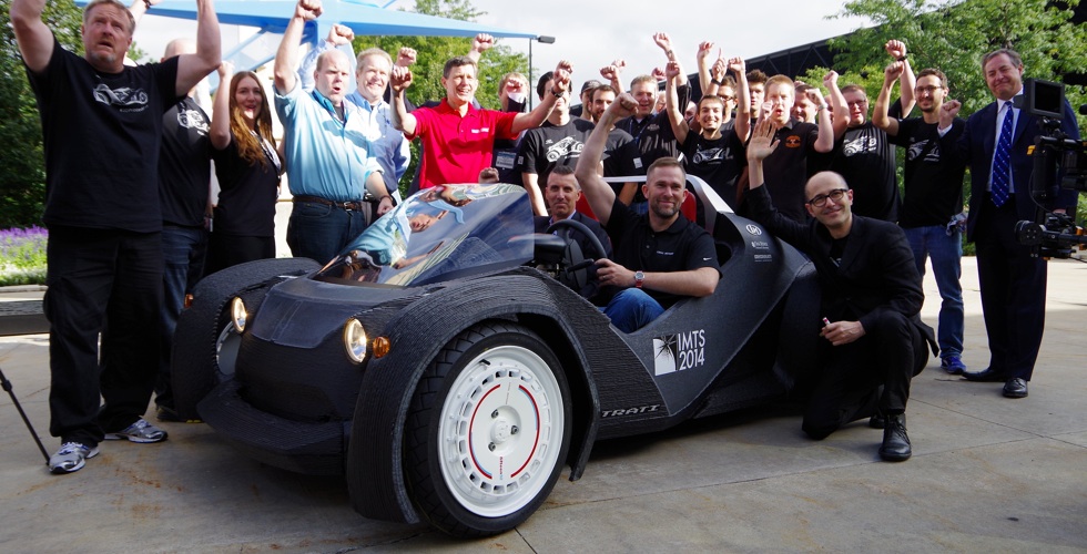 La première voiture imprimée