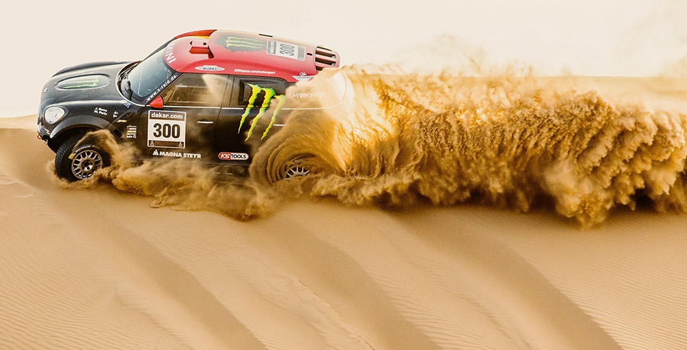 Neuf MINI Countryman au Dakar 2015