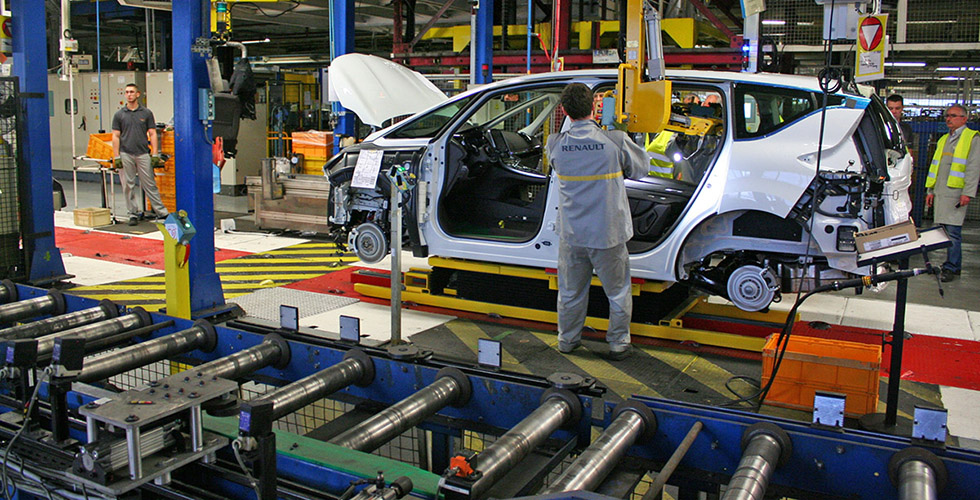 Découverte : dans l’antre de l’usine Renault Douai