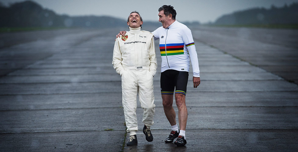 Jacky Ickx et Eddy Merckx s’exposent