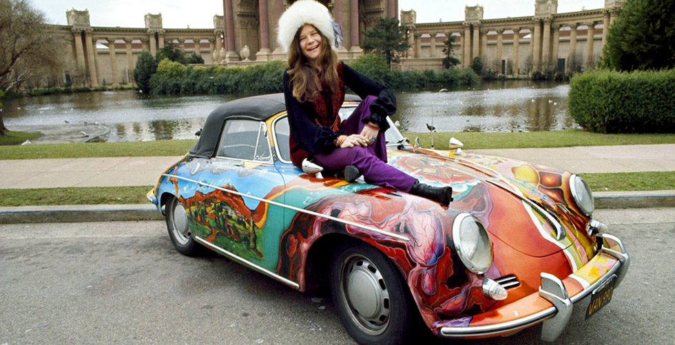 CULT : la Porsche Type 356C Cabriolet 1965 de Janis Joplin