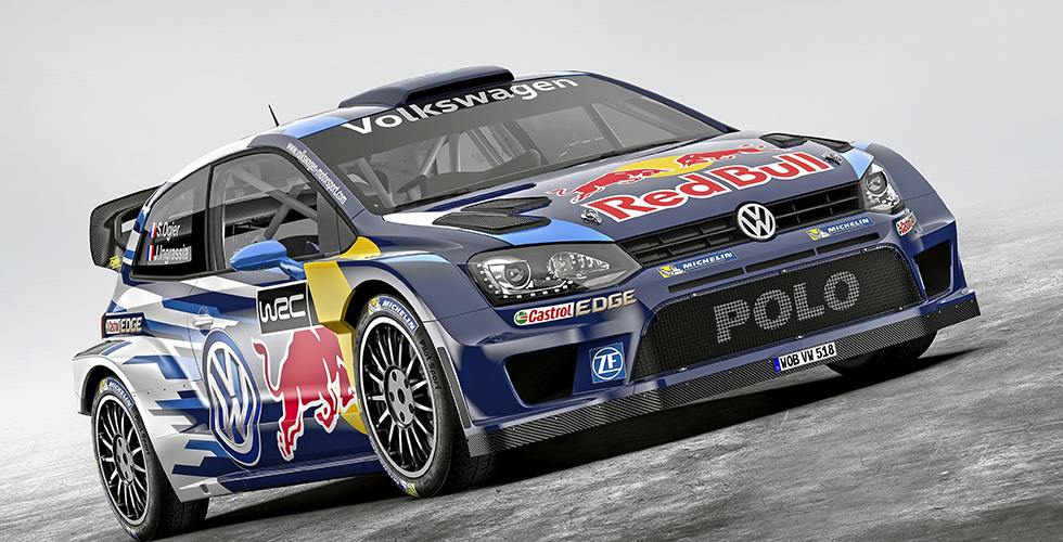 Volkswagen Polo WRC 2015 : haut en couleurs