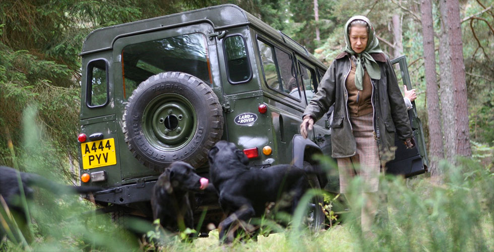 Leçon royale en Land Rover