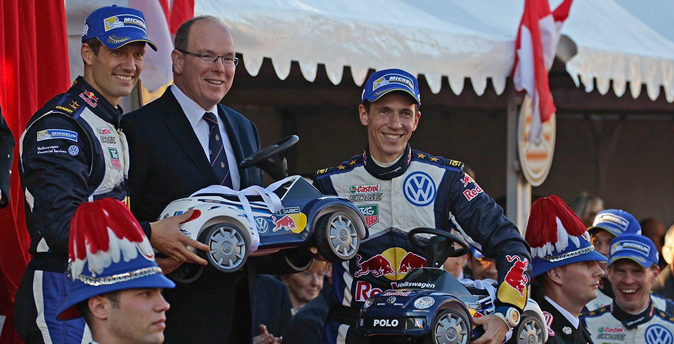 Rallye Monte-Carlo : la cadeau de Volkswagen au Prince de Monaco