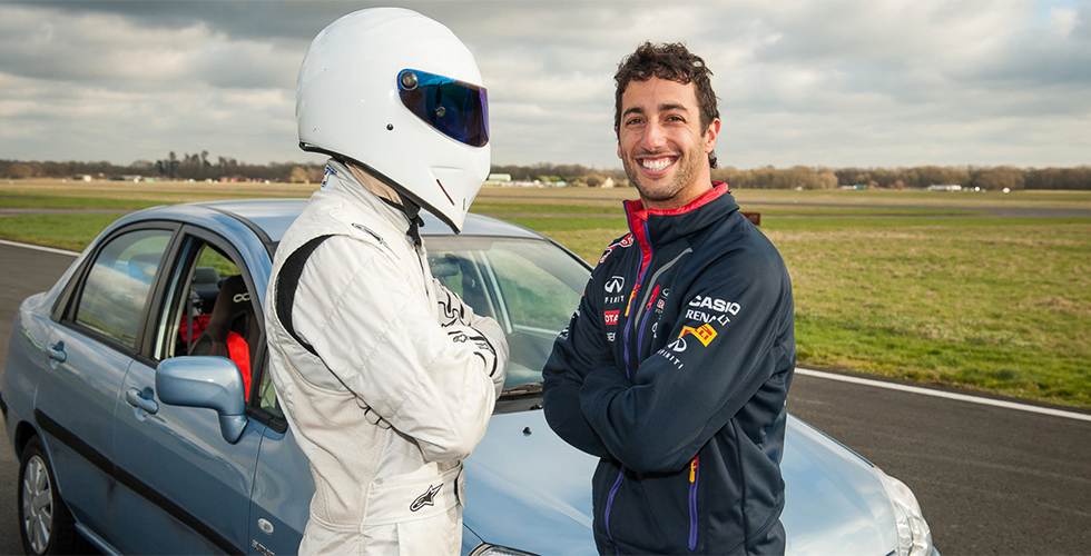 Le record Top Gear pour Daniel Ricciardo !