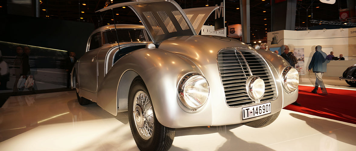 Rétromobile 2015 : Mercedes-Benz 540 K Streamliner