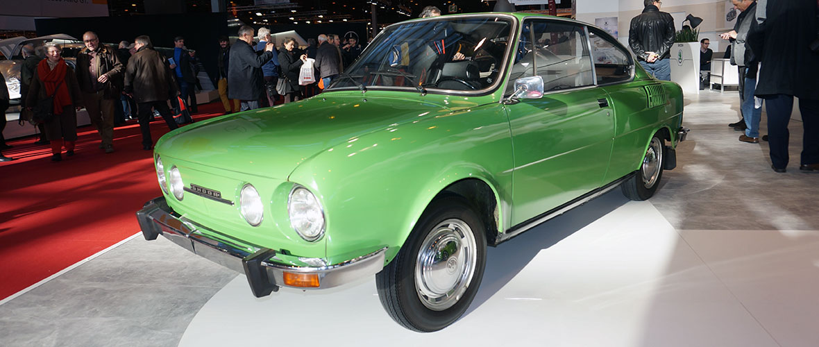 Rétromobile 2015 : Skoda 110 R Coupé