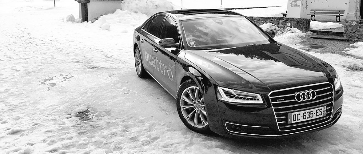 1500 kilomètres pour un essai : Audi A8 quattro